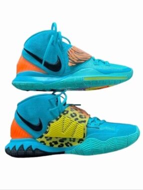 Nike Kyrie 6 Animal Print Basketball Shoes Women’s 8 (Youth 6.5Y)